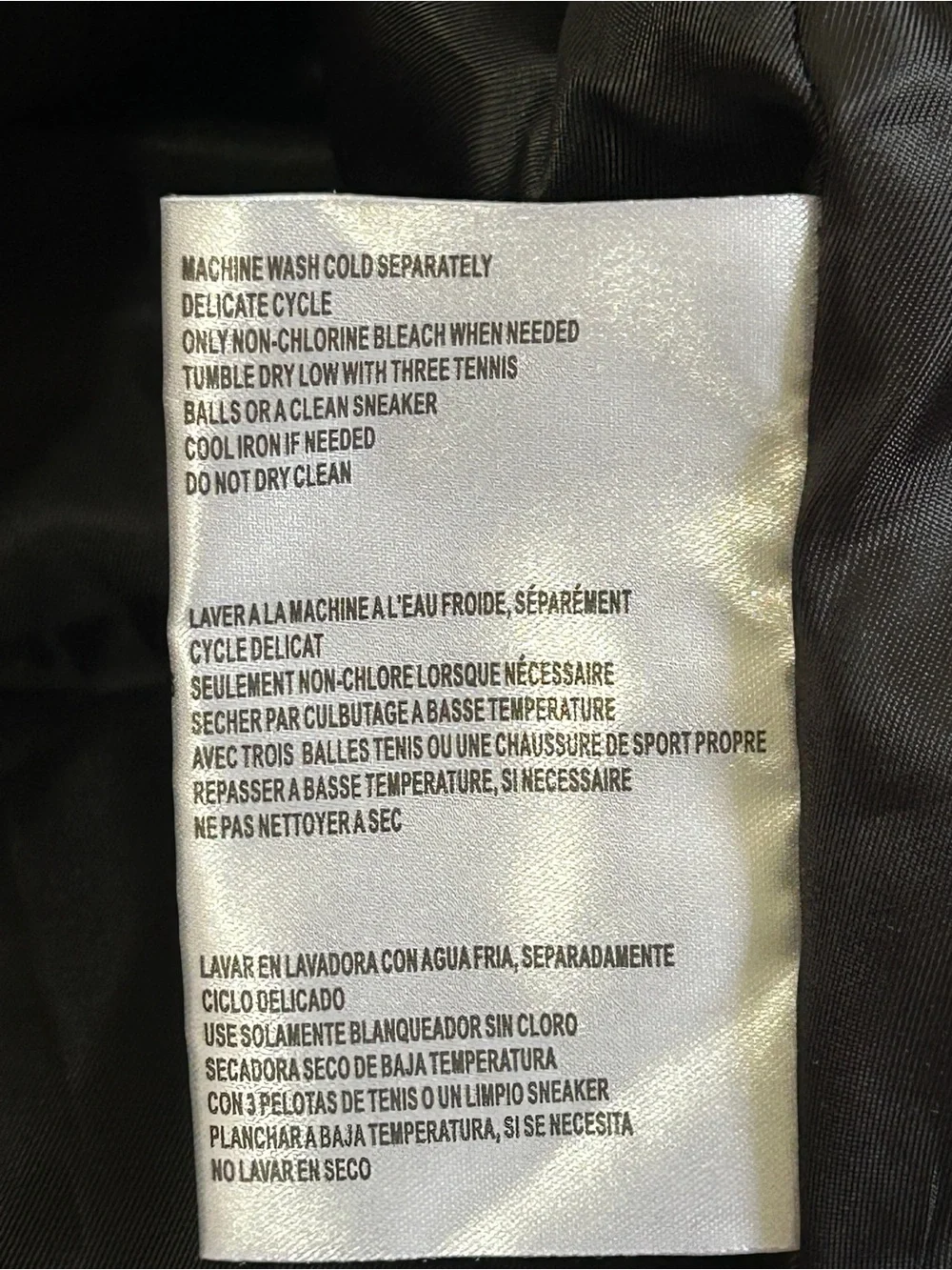 Michael Kors Dark Brown Quilted Puffer Coat with Black Collar